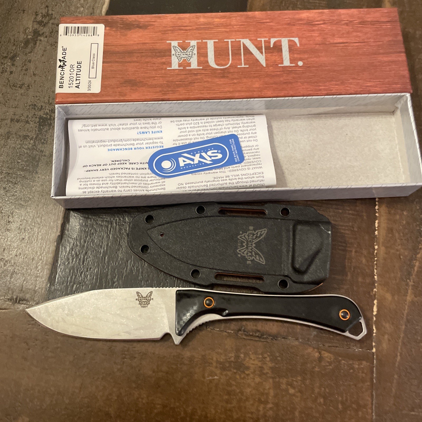 Benchmade Altitude 15201OR