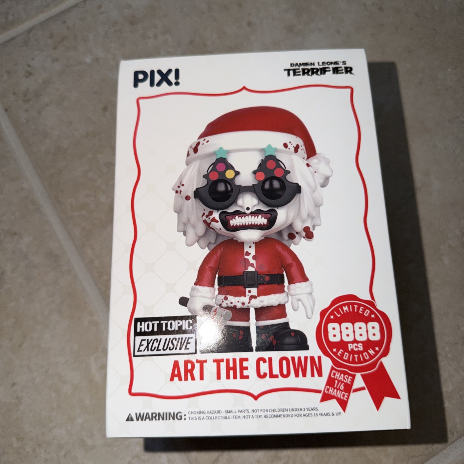 Thrilljoy PIX Terrifier Art the Clown Hot Topic LE 8888 confirmed hero