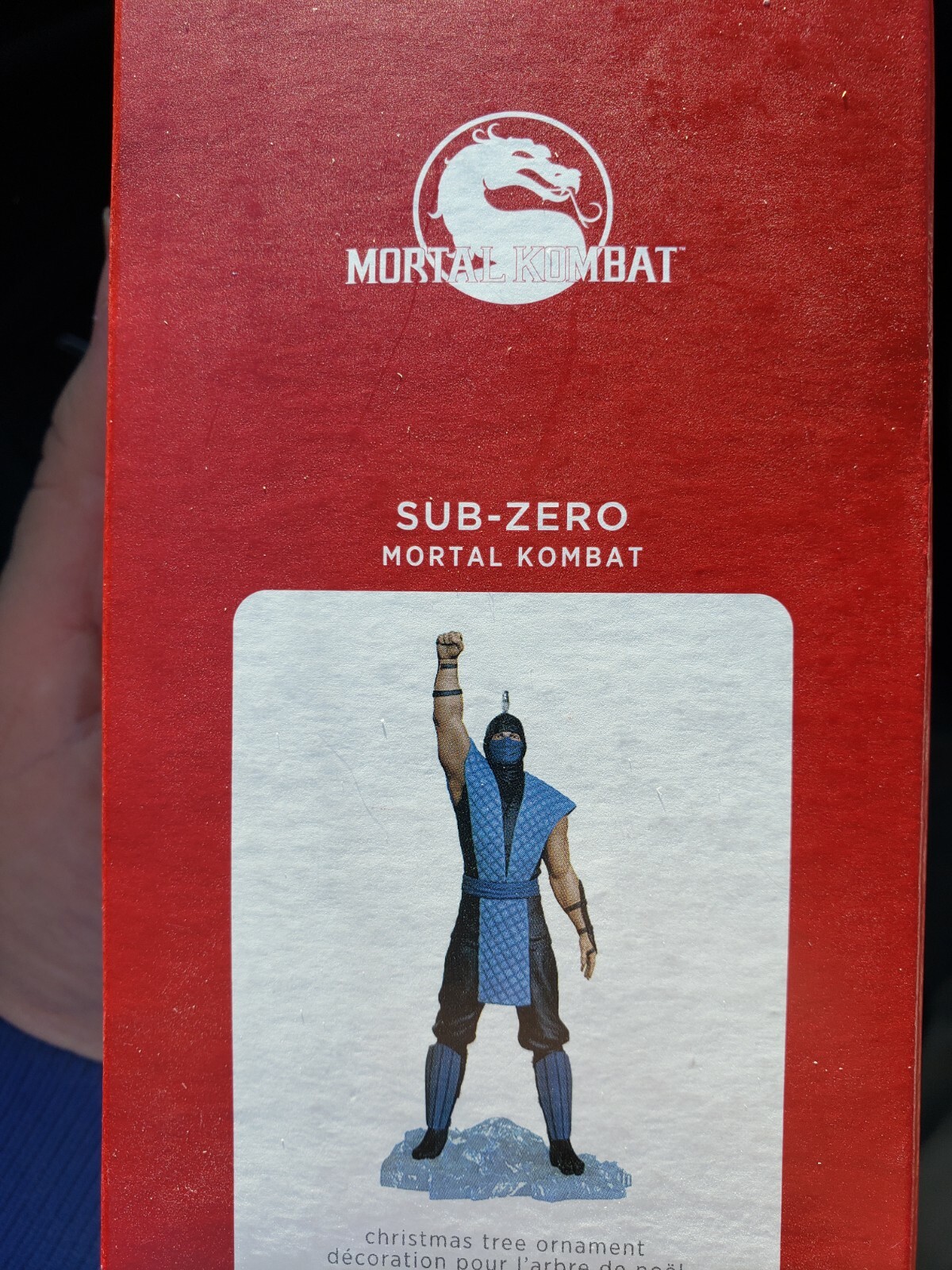 2021 Hallmark Keepsake Ornament MORTAL KOMBAT  SUB - ZERO   