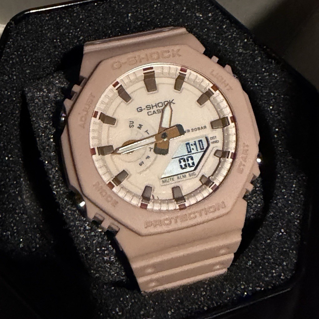 Casio G-Shock GA-5146 Pink Resin Analog-Digital Quartz 200m w/ Box Papers