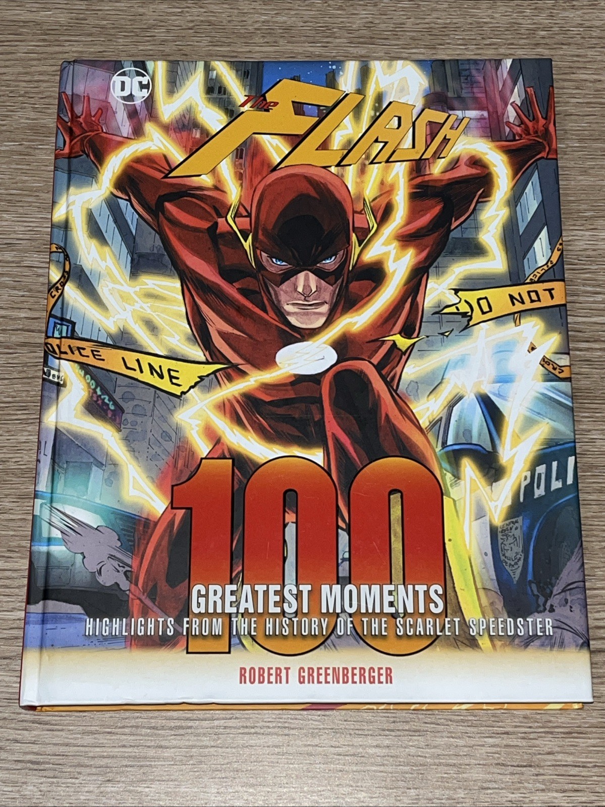 DC Comics The FLASH 100 Greatest Moments Highlights & History Book ~ Greenberger