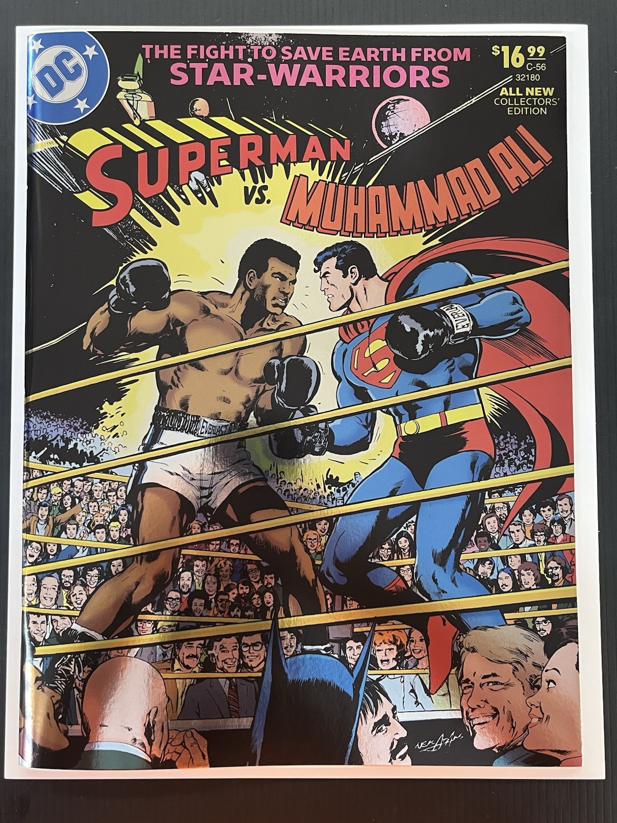 ALL-NEW COLLECTORS EDITION Superman vs Muhammad Ali 2024 FOIL FACSIMILE PROSHIPS