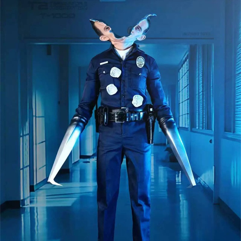 Instant Toys Terminator 2 T-1000 1/4 Action Figure Model Collectible In Stock