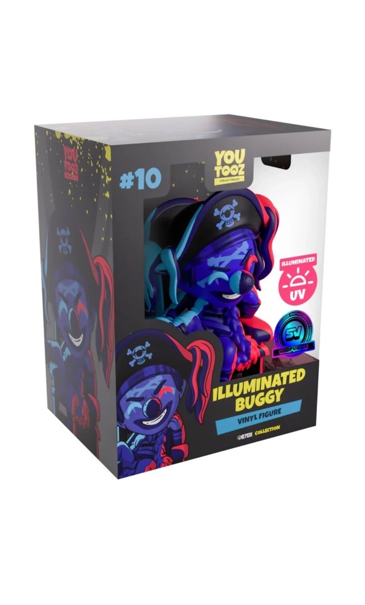Youtooz x Shopville One Piece Illuminated King Buggy 500 Made - IN HAND