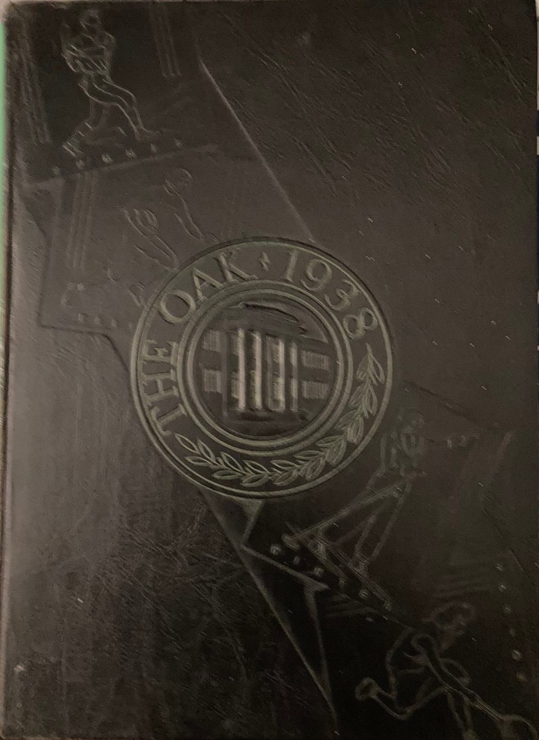 1938 Lafayette High School Yearbook St Joseph Missouri The Oak vintage signed