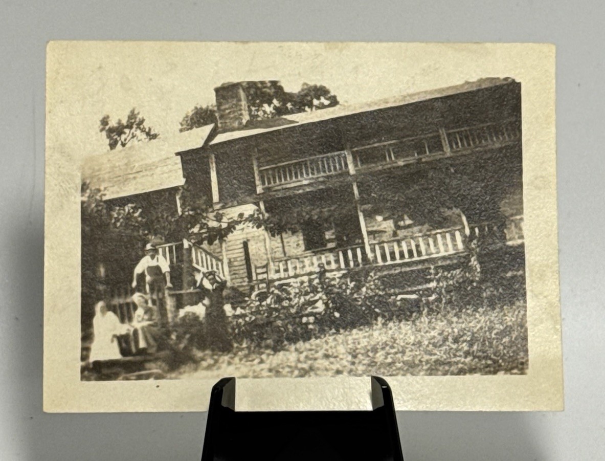 McDonalds Mill Virginia Photograph c1918 Family Hoff McDonald Old Home 3.5x2.5”