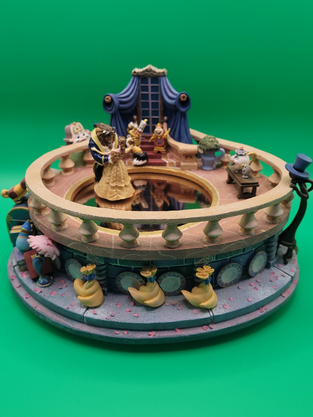 NO BOX Beauty And The Beast 1991 Disney Store Wonderland Music Ballroom Dancing 