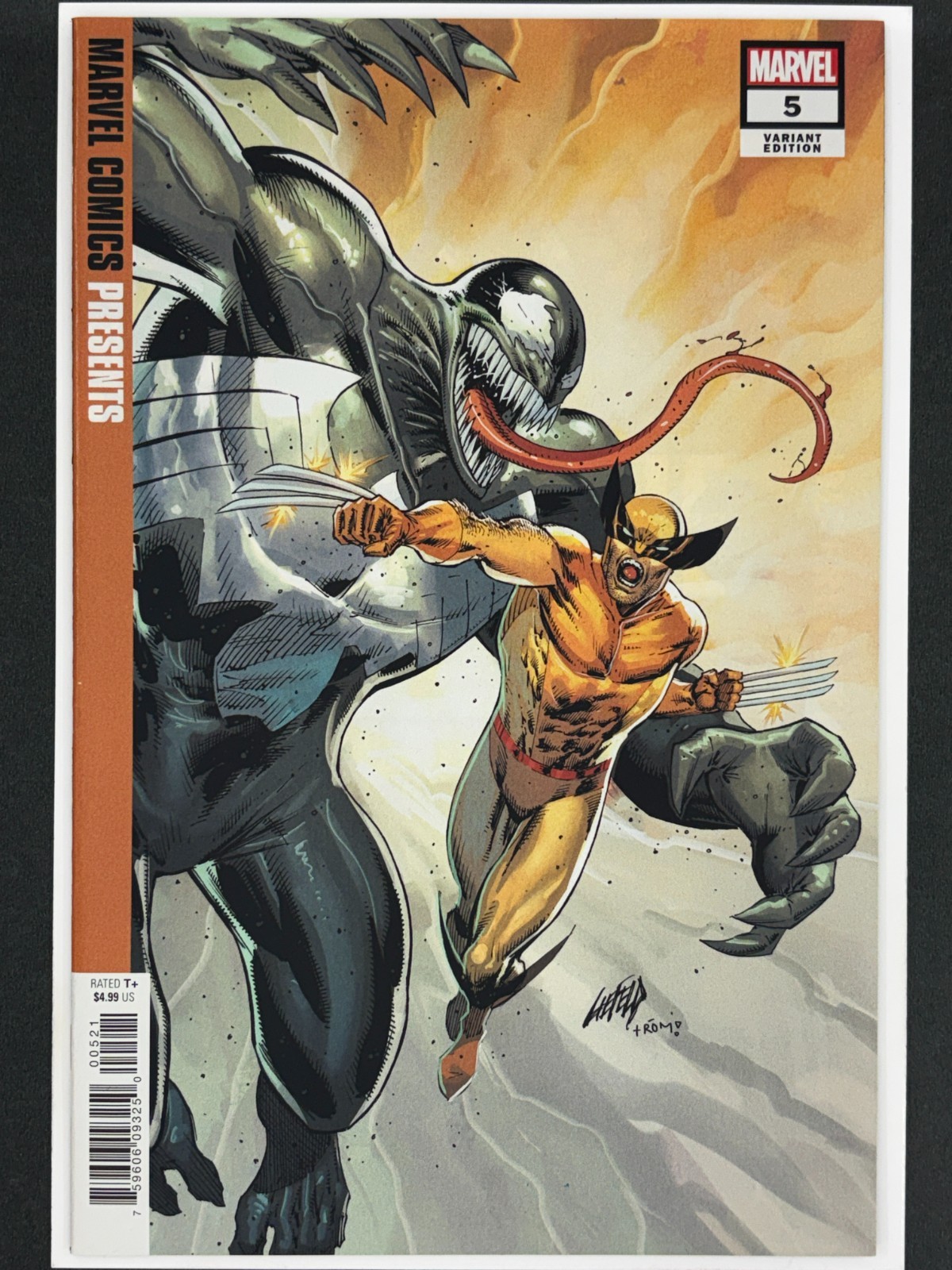 Marvel Comics Presents #5 Rob Liefeld Wolverine Venom 1:50 Ratio 1st Rein Marvel