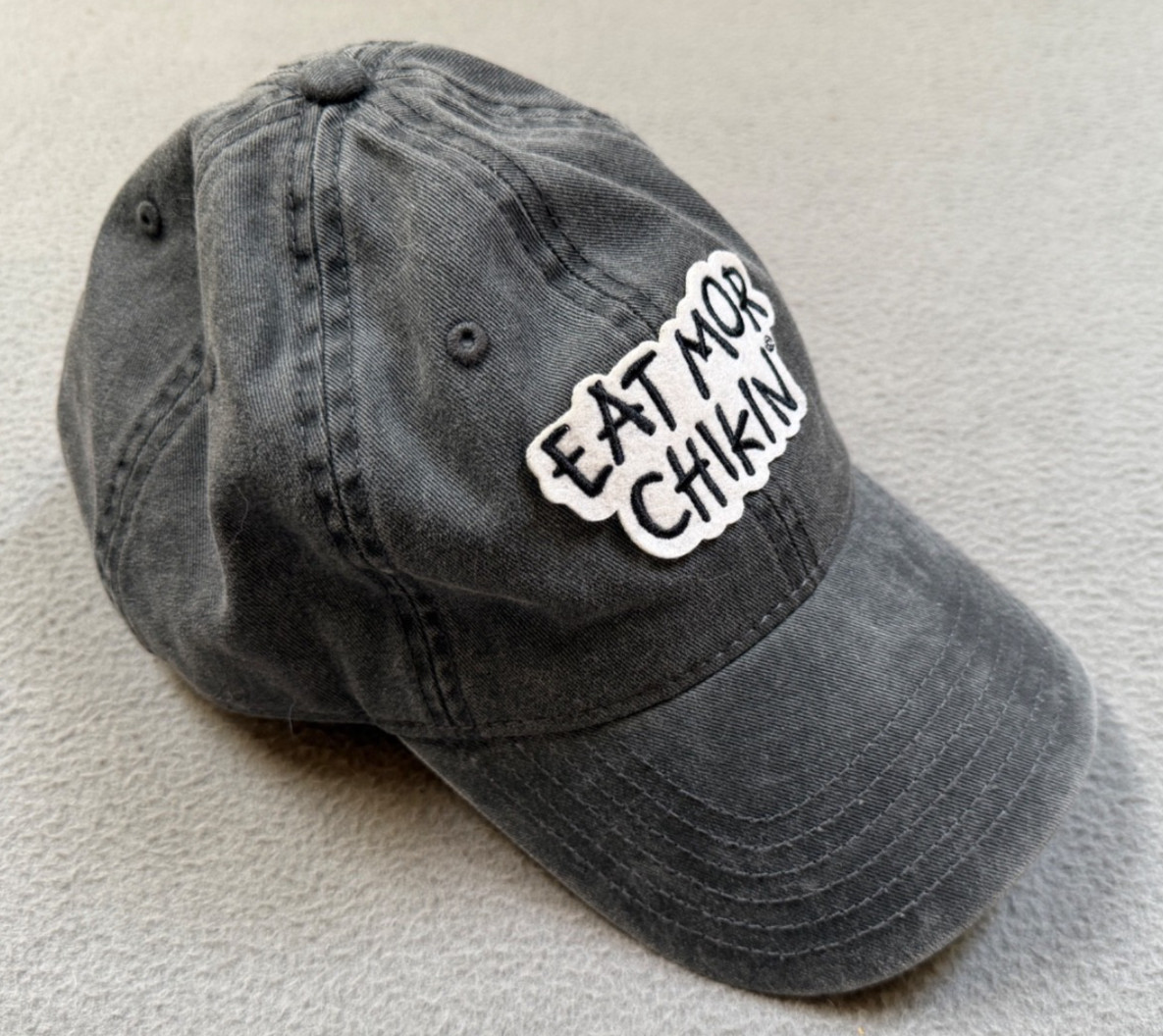 Authentic Chick-fil-A Eat Mor Chikin Hat - Relaxed Low Profile Fit