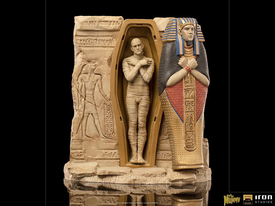 The Mummy Deluxe Universal Monsters Art Scale 1/10 Iron Studios
