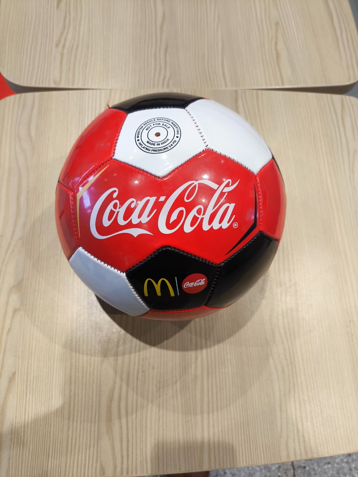 FIFA LIMITED EDITION PROMOTIONAL FOOTBALL BY MCDONALD\'S 