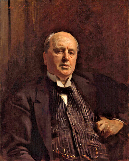 Author Writer HENRY JAMES Glossy 8x10 Photo Print Oil Painting Poster 