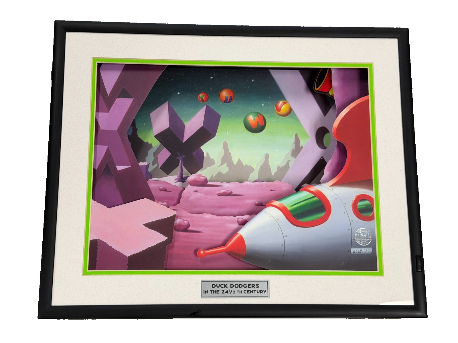 Duck Dodgers In The 24 1/2 Century 3D Limited Edition Animated Warner Brothers