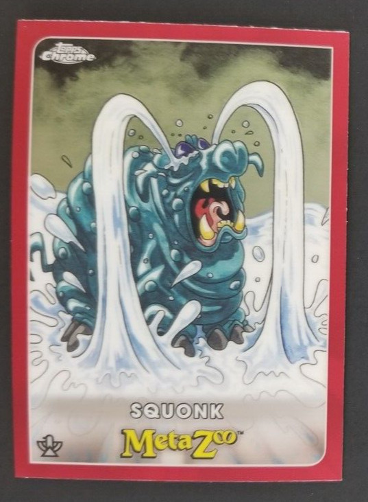 Squonk 2022 MetaZoo Topps Chrome Card #133 (NM)