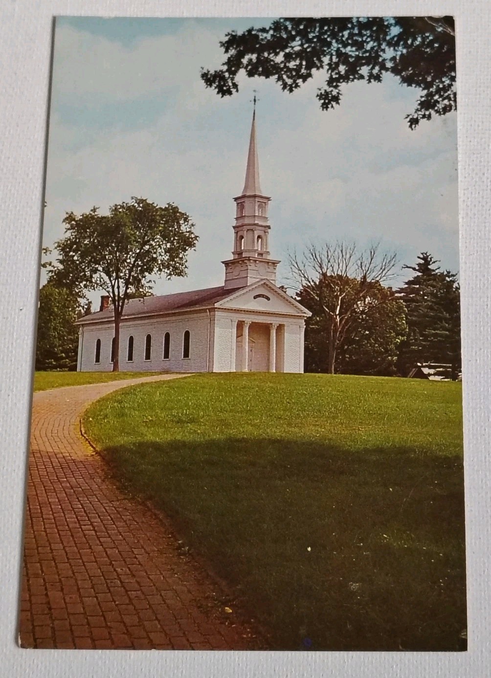 Martha Mary Chapel Longfellows Wayside Inn Sudbury MA 1964 Postcard