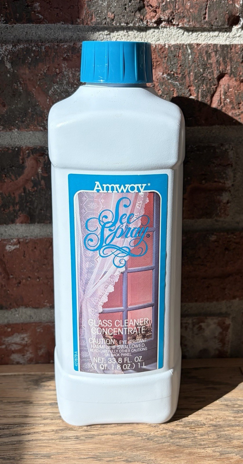 Vintage 1994 Amway See Spray Glass Cleaner Concentrate 1 Liter / 33.8 oz