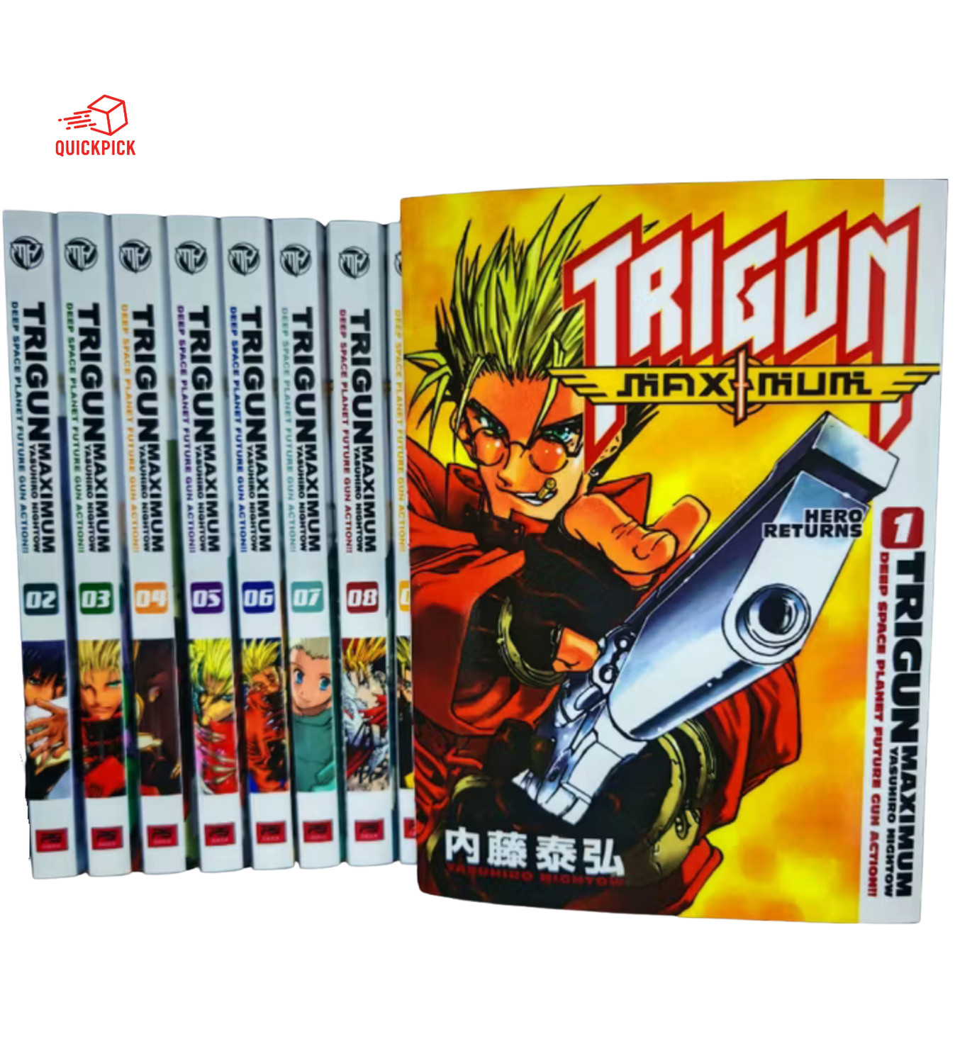 Manga Trigun Maximum Vol 1-14 End Complete Set Ysuhiro Nightow English Fast Ship