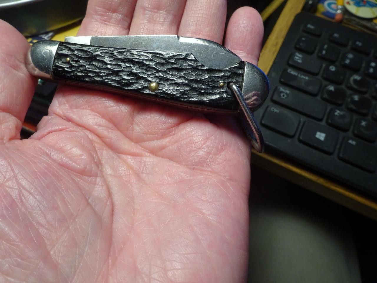 ANTIQUE 2 Blade Pocket Knife 