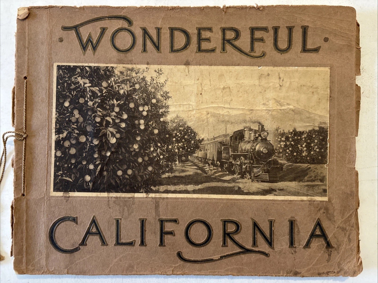 “Wonderful California” Antique Photo Book