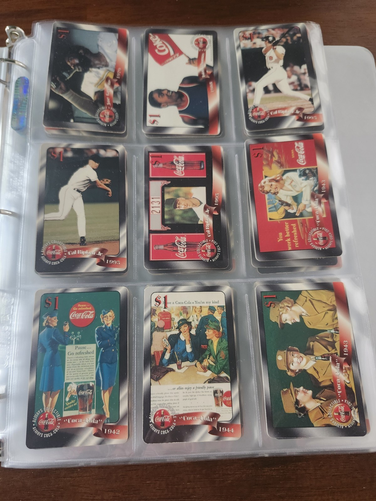 140X 90s Coca-Cola Sprint Calling Card Lot (Read Description)