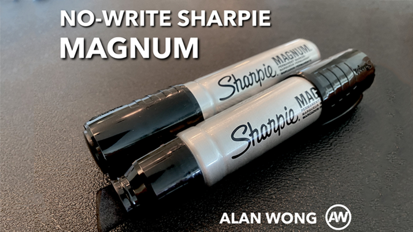 No Write Sharpie Magnum by Alan Wong
