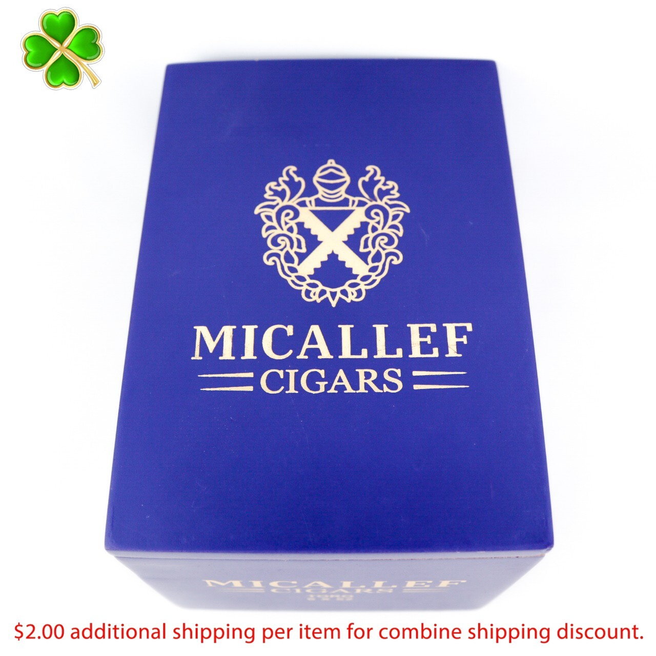 Micallef Toro 6 x 52 Empty Wood Cigar Box 7\