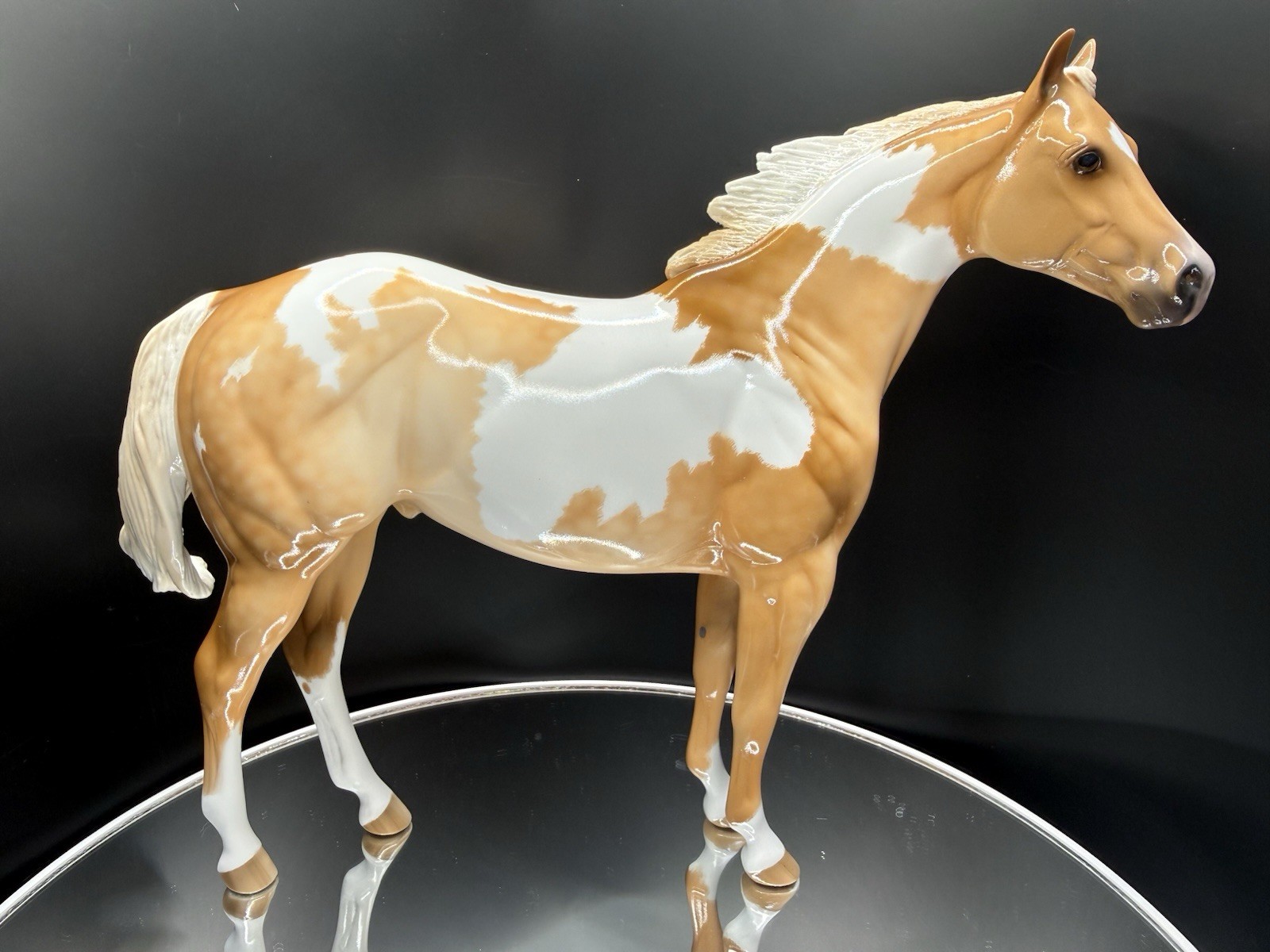 Peter Stone OOAK  ISH by Sheryl Leisure -Yukon Cornelius palomino chestnut pinto