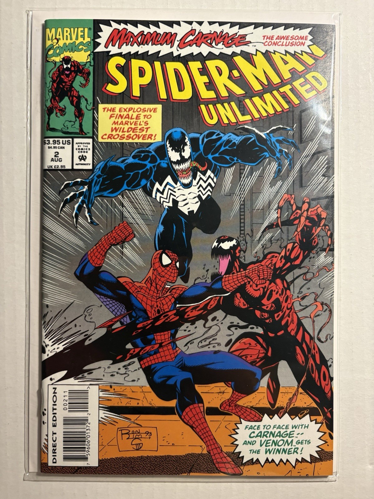 Spider-Man Unlimited #2 (Marvel Comics August 1993)