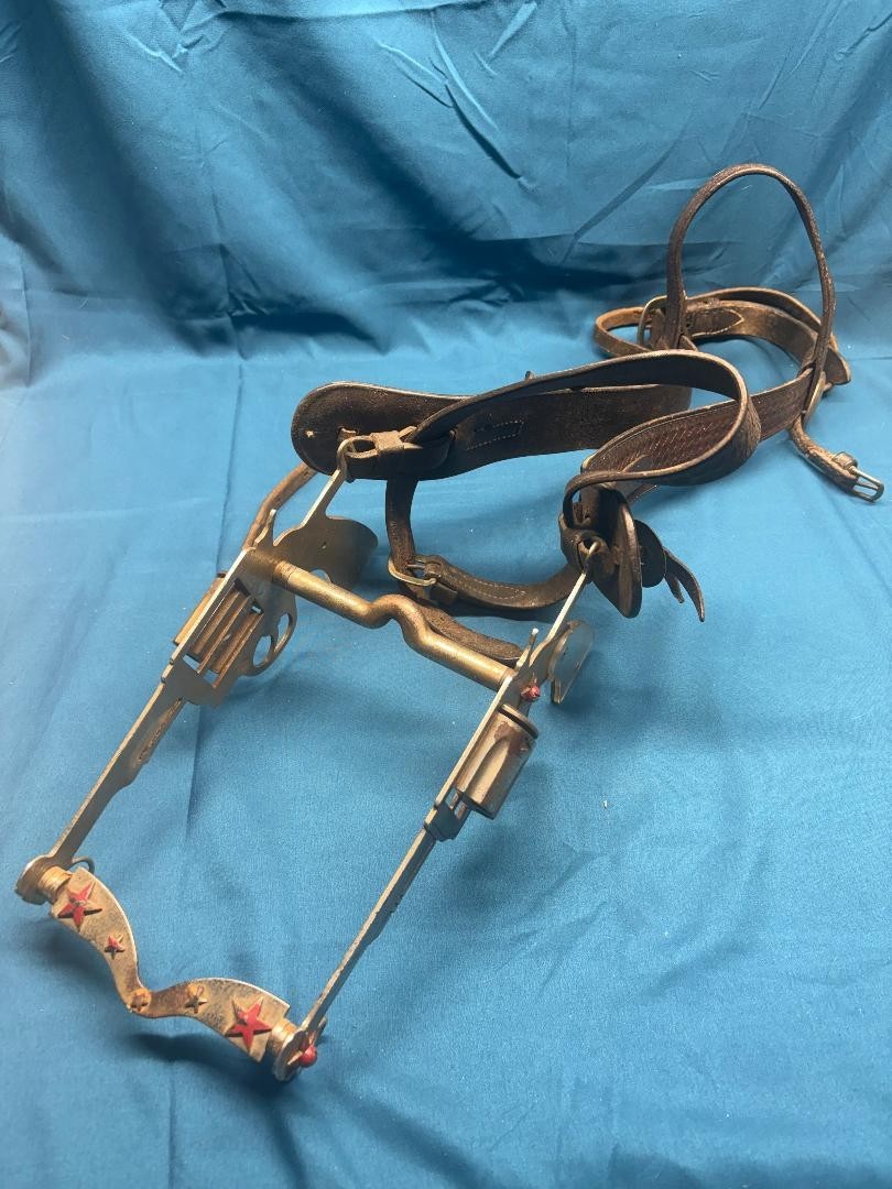 ANTIQUE PRISON MADE BRIDLE  ~ WESTERN ~ COWBOY ~ EQUESTRIAN