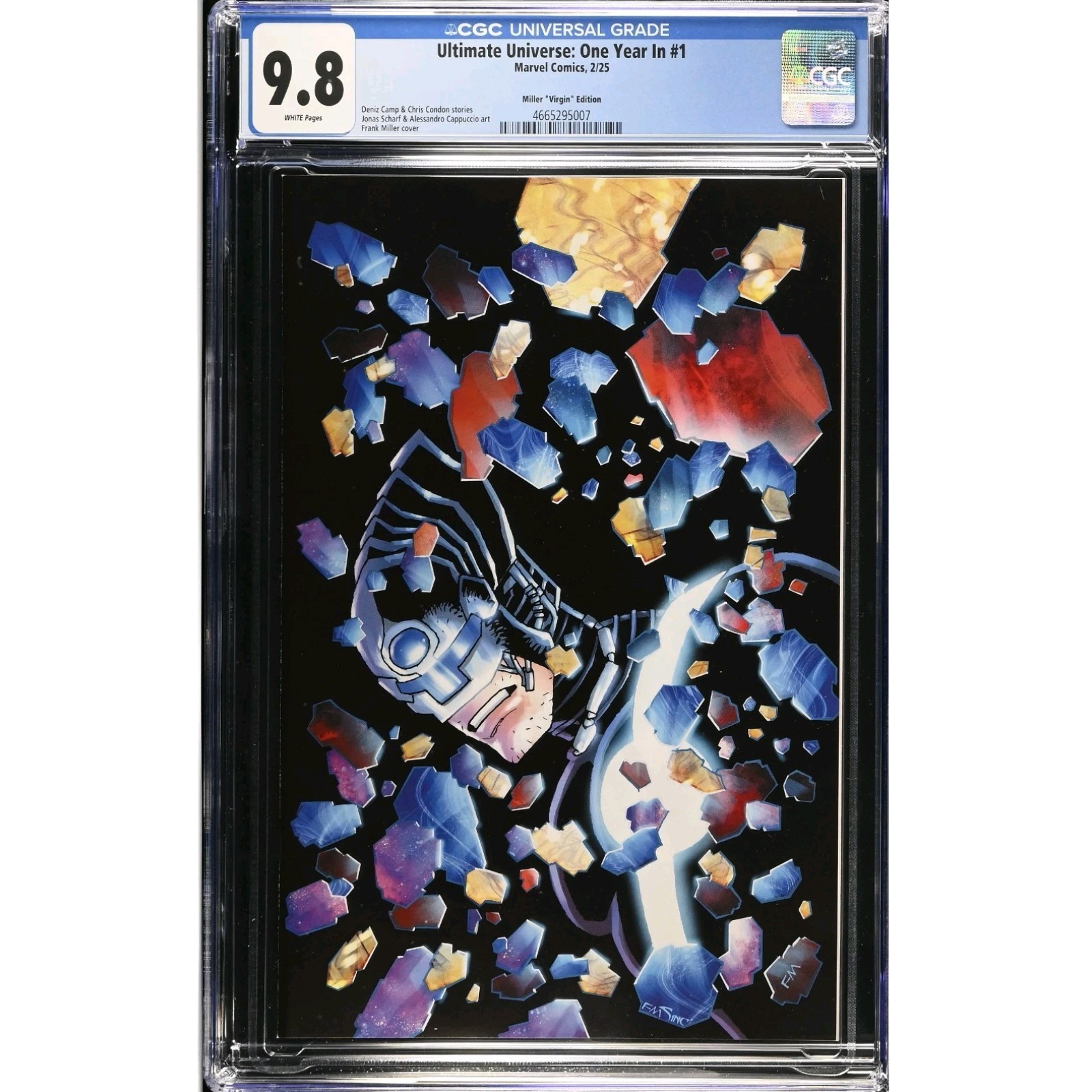 Ultimate Universe One Year In #1 1:100 Frank Miller Virgin Variant CGC 9.8 Maker