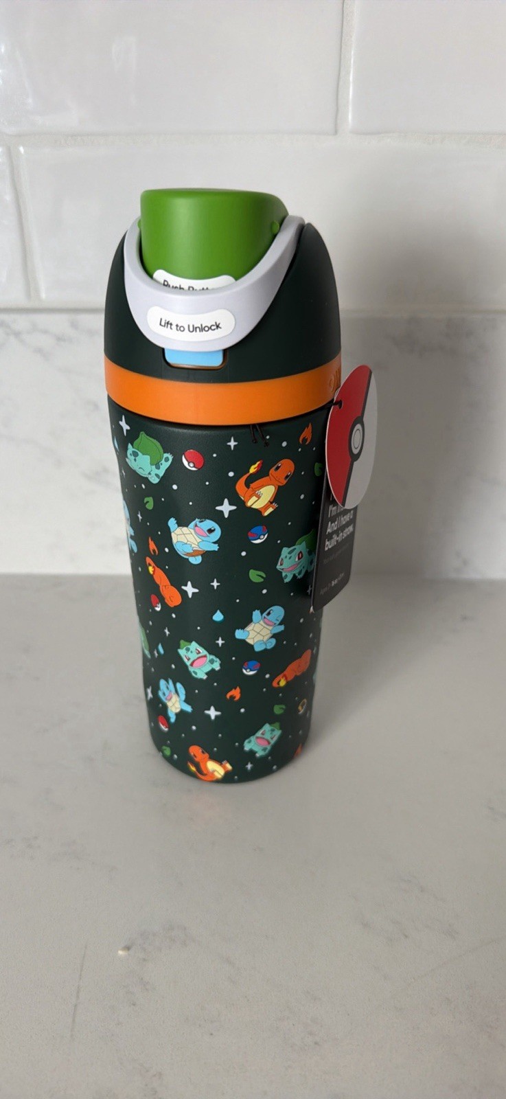 Pokemon x Owala Gengar And First Partners 16 oz New 30th Celebration
