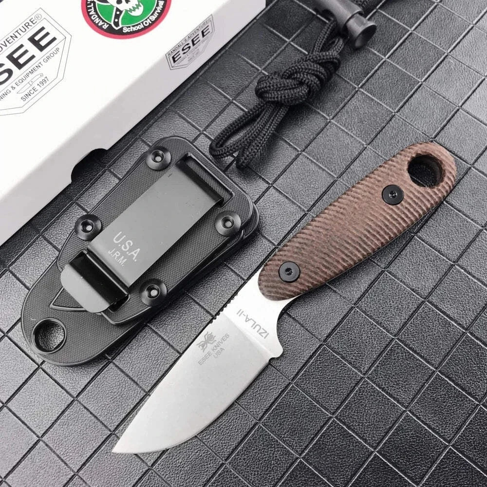 Izula Style Fixed Blade Knife 2.6\
