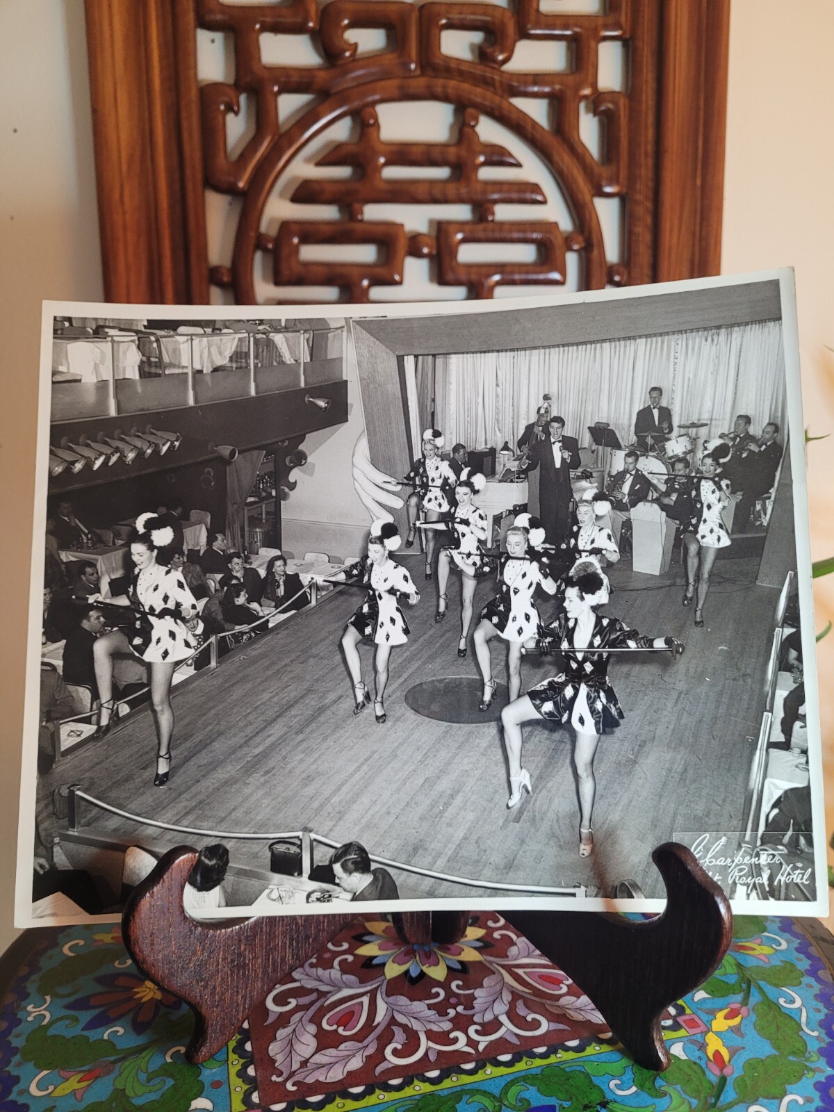 Vintage Cabaret Dancers Early 1940s Press Photo 8