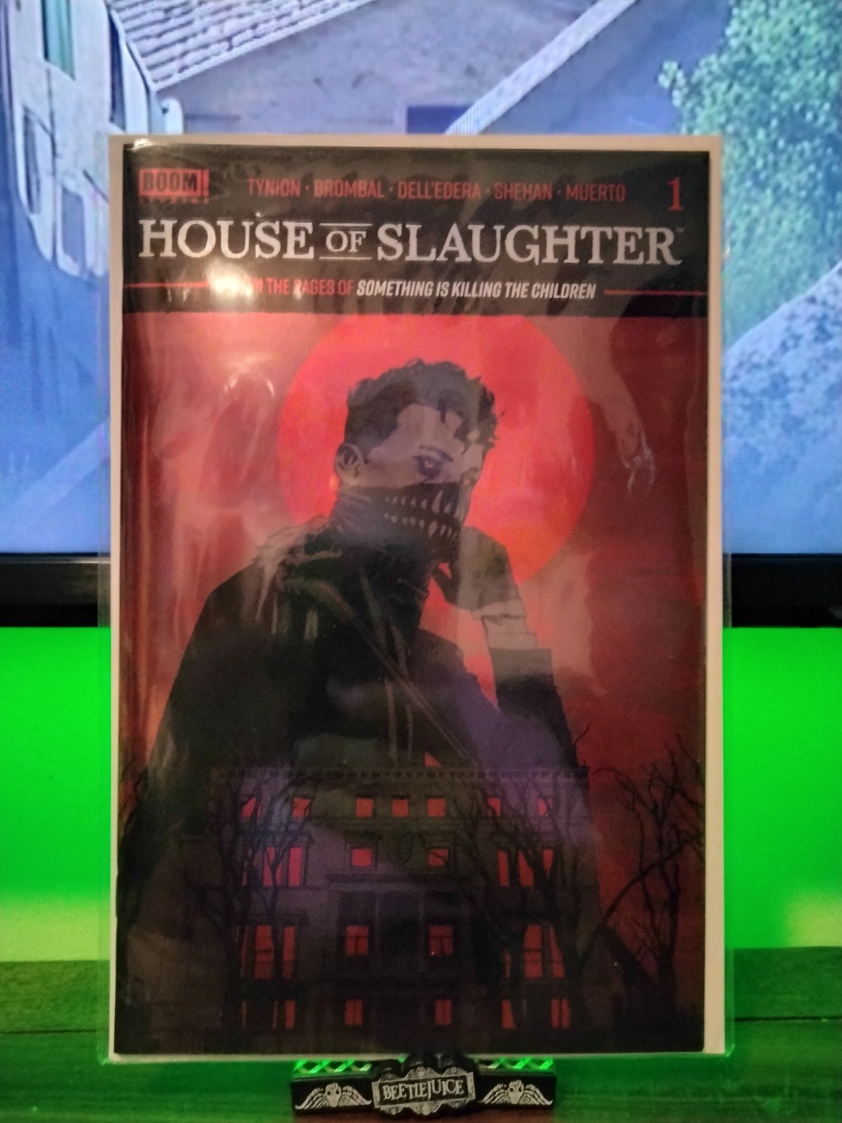HOUSE OF SLAUGHTER #1 Red Foil 1:10 Variant Cover by Chris Shehan BOOM 
