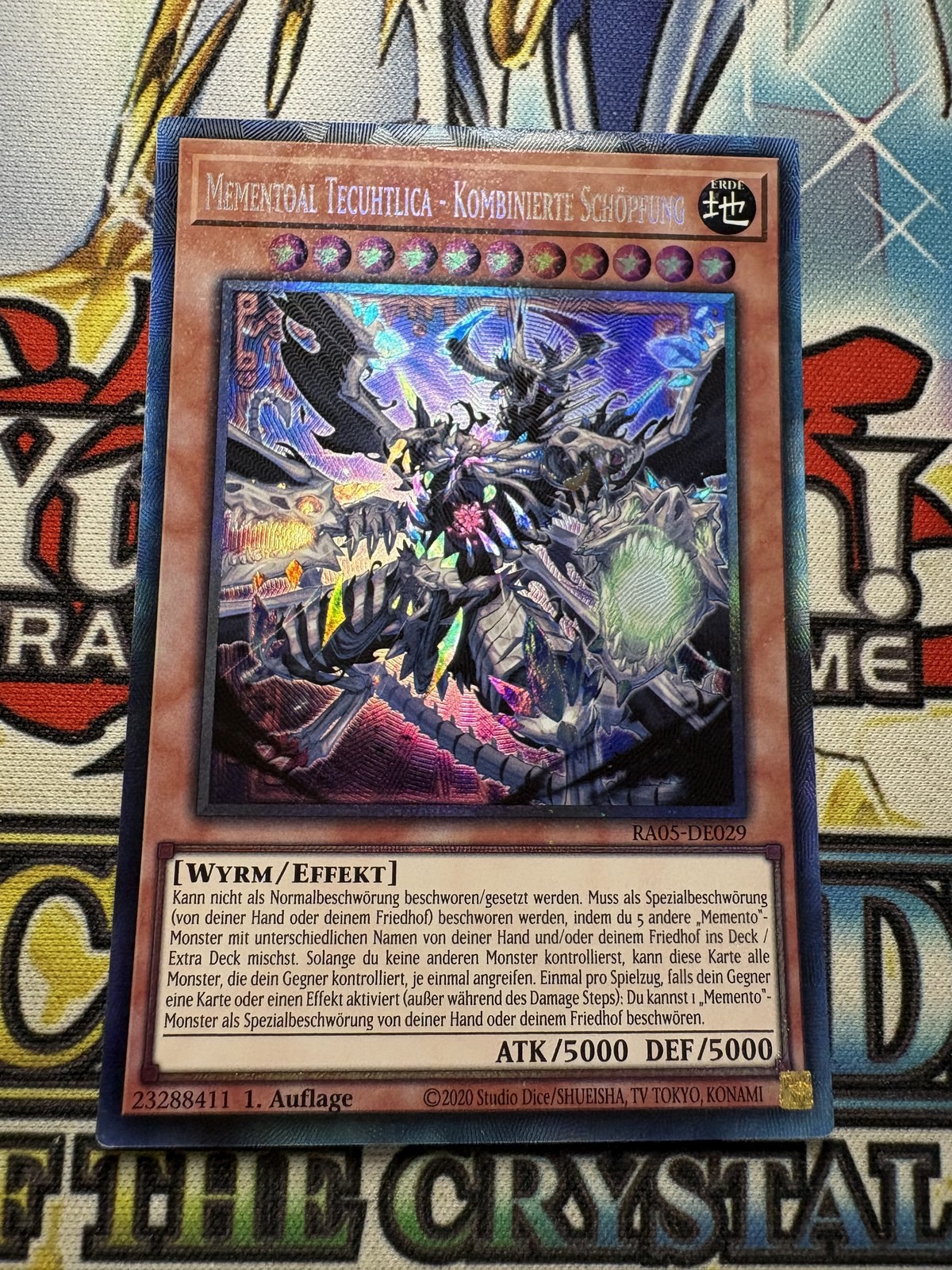 Yugioh Mementoal Tecuhtlica - Combined Creation Collector Rare - RA05-EN029