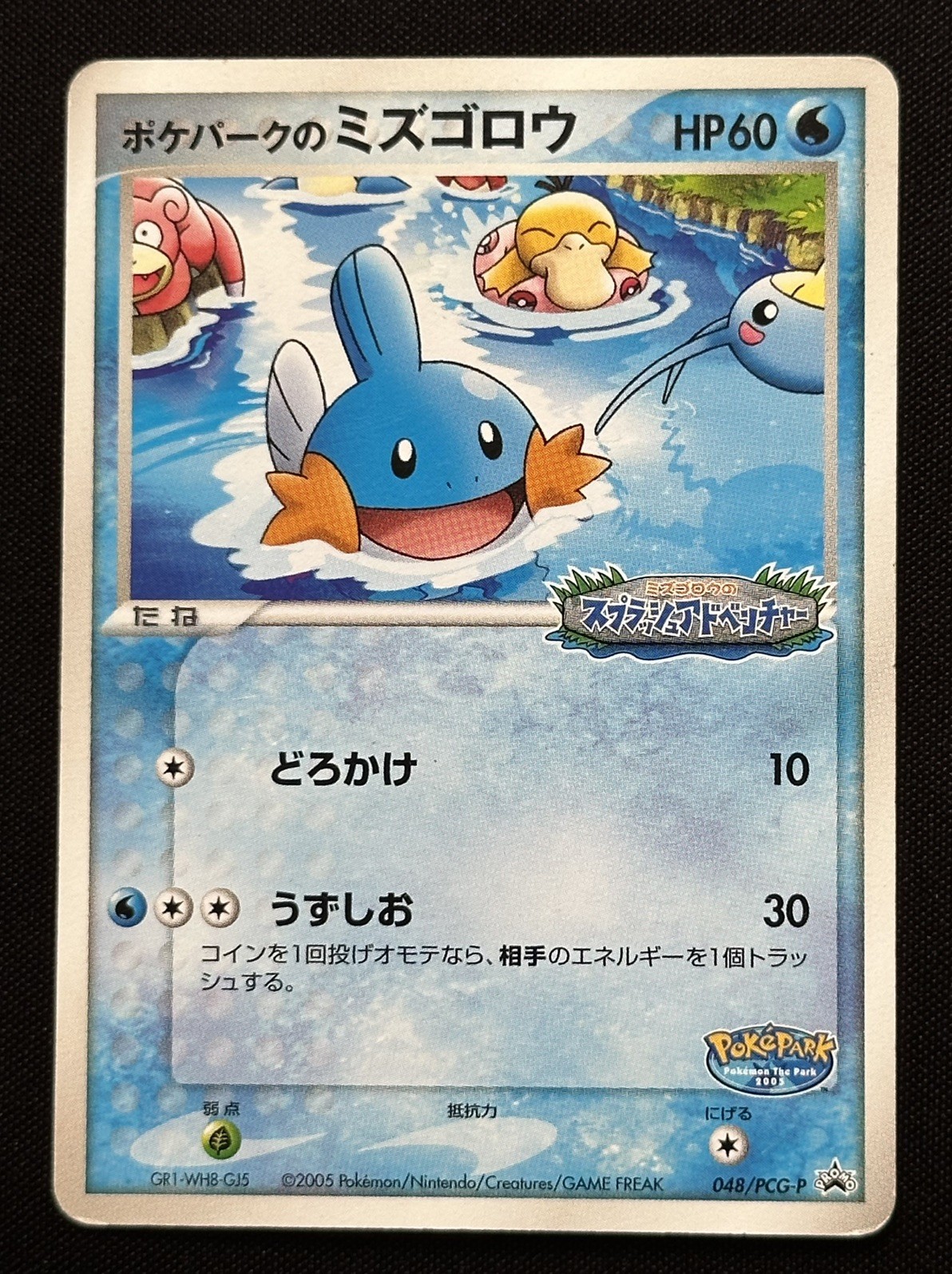Pokepark's Mudkip 048/PCG-P PokePark Promo Pokemon Card Japanese 2005