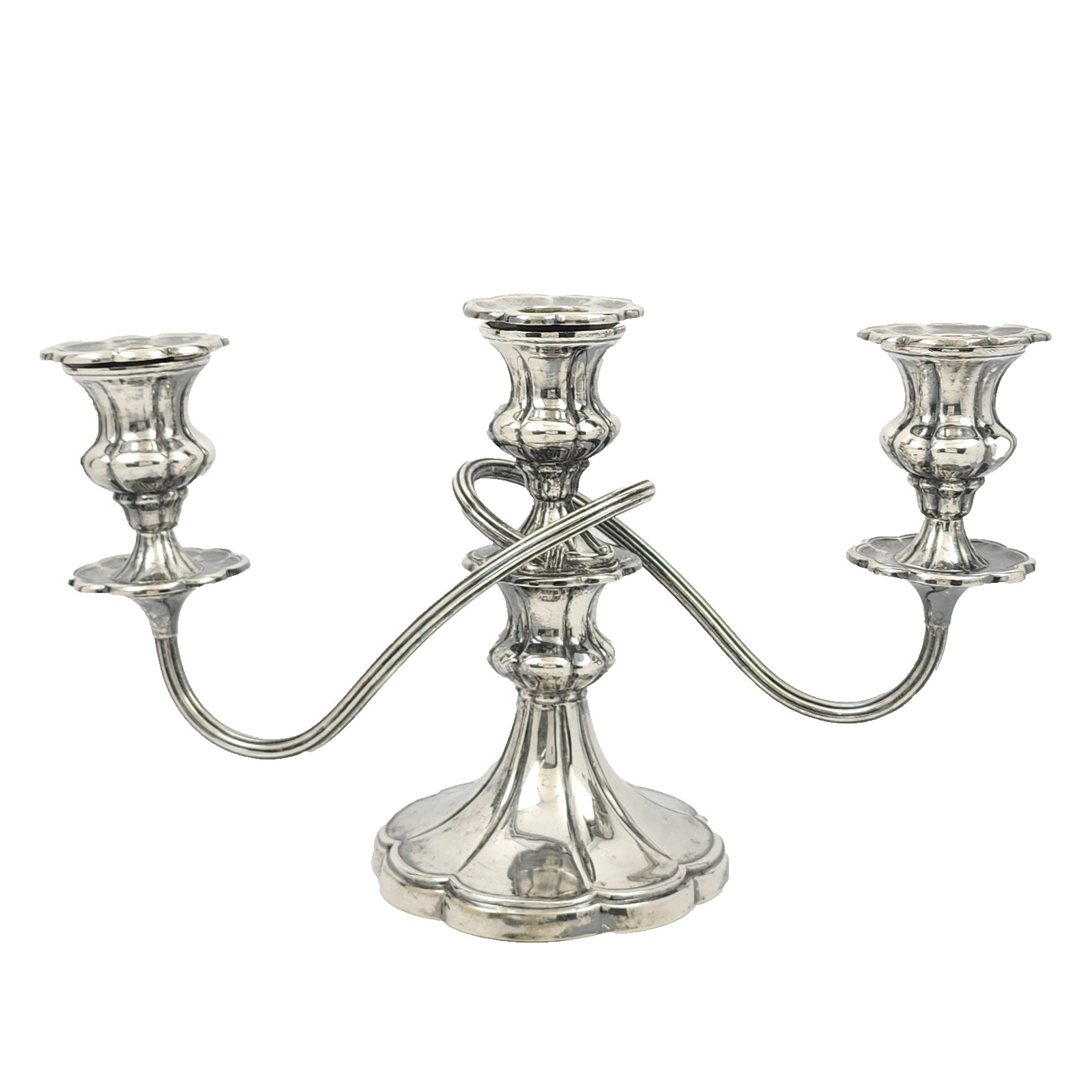 Vintage Garrard & Co Regent Plate Silver Plate Candlestick Candelabra READ ALL