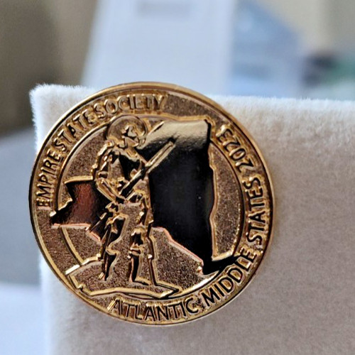 Sons of The American Revolution Empire Stat AMS Pin