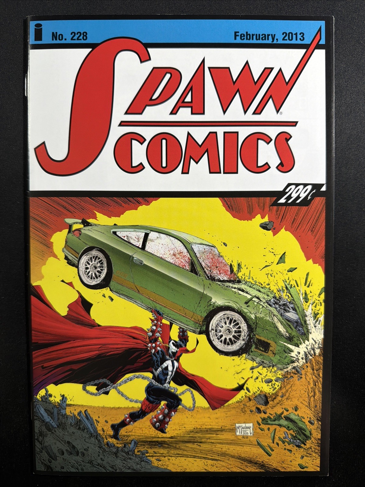 Spawn #228 2013 Homage Cover Image Comics Todd McFarlane 1st Print VF/NM