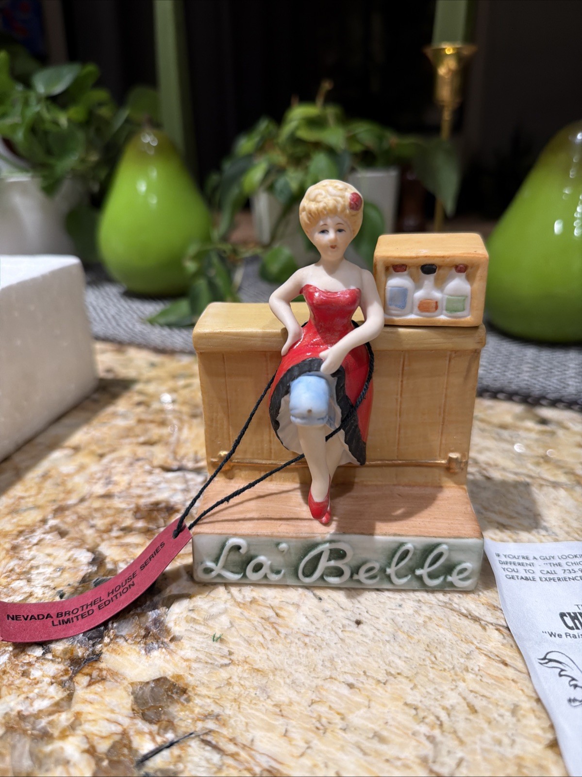 ** Vintage - DUG'S - BROTHEL DECANTER - La BELLE - UNUSED - Real NICE