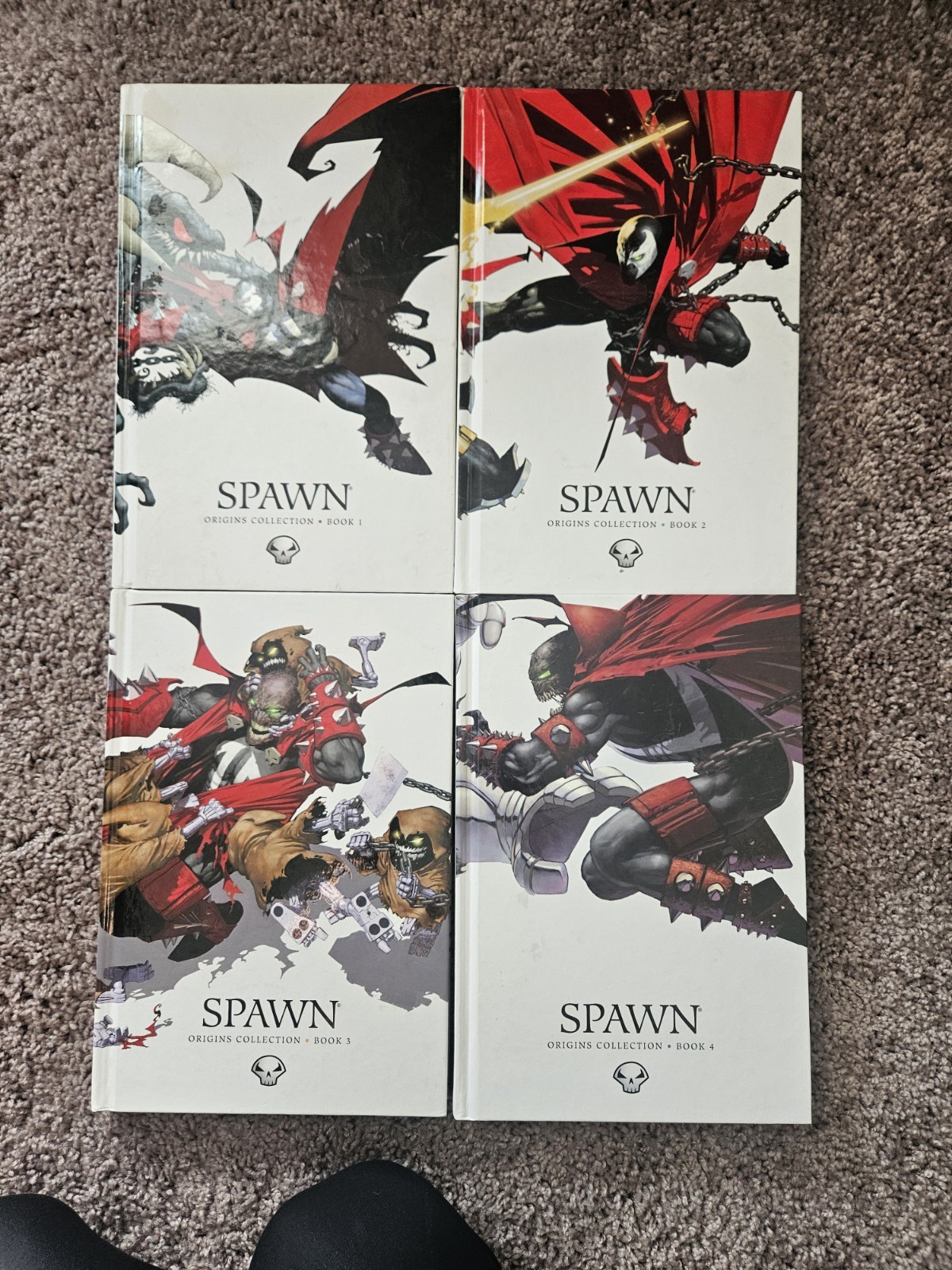 Spawn Origins Collection Books 1 , 2, 3 and 4 (Hardcover, Excellent Condition)