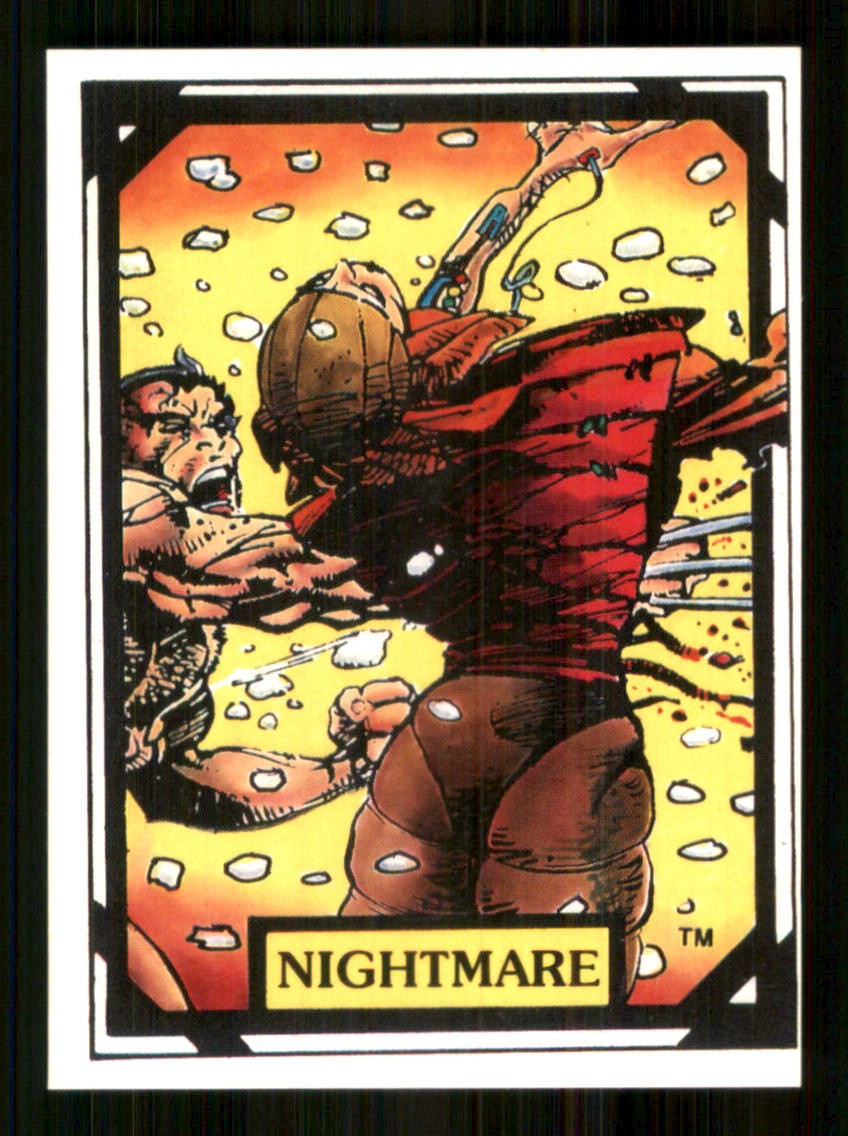 1988 Comic Images Marvel Universe III Wolverine #38 Nightmare / Wolverine TW6955