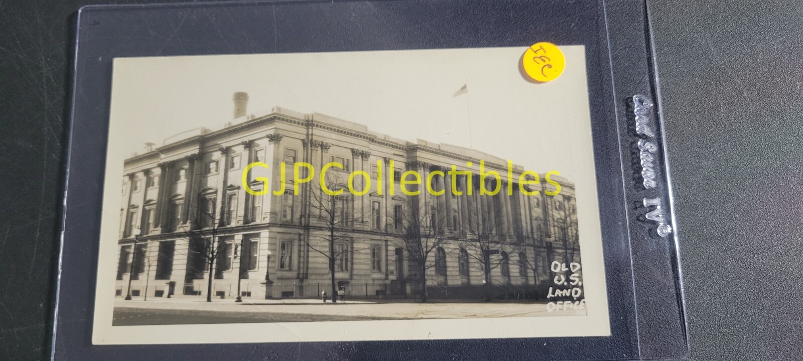 IEC VINTAGE PHOTOGRAPH Spencer Lionel Adams OLD US LAND OFFICE