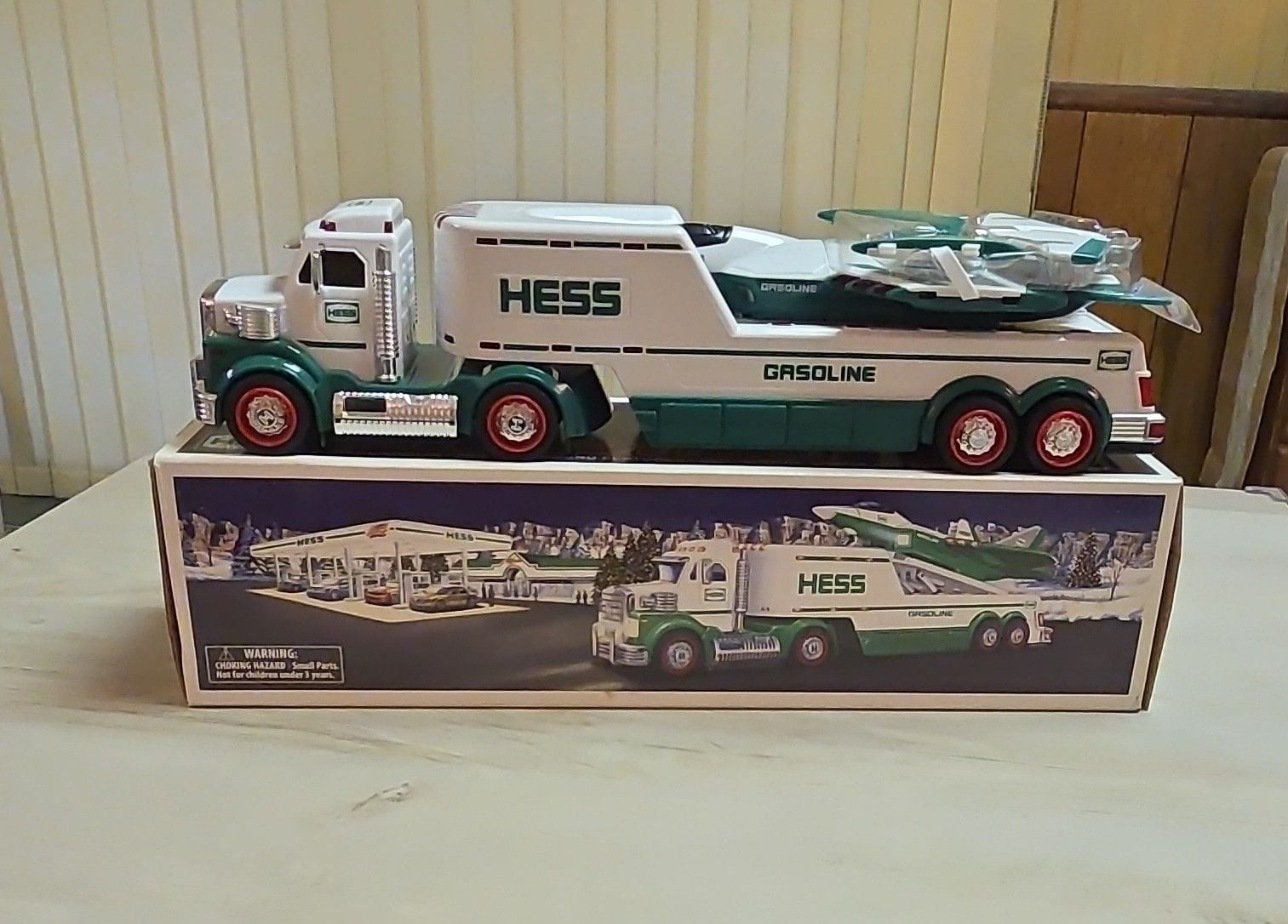 Hess Toy Truck and Jet with Original Box