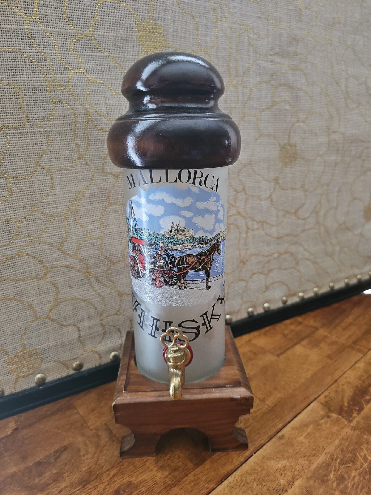 VINTAGE VERY RARE MALLORCA WHISKEY DISPENSER MADE IN SPAIN 