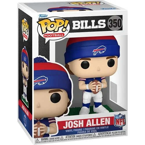 Funko Pop NFL: Josh Allen with Beanie Vinyl Figure #350 Buffalo Bills