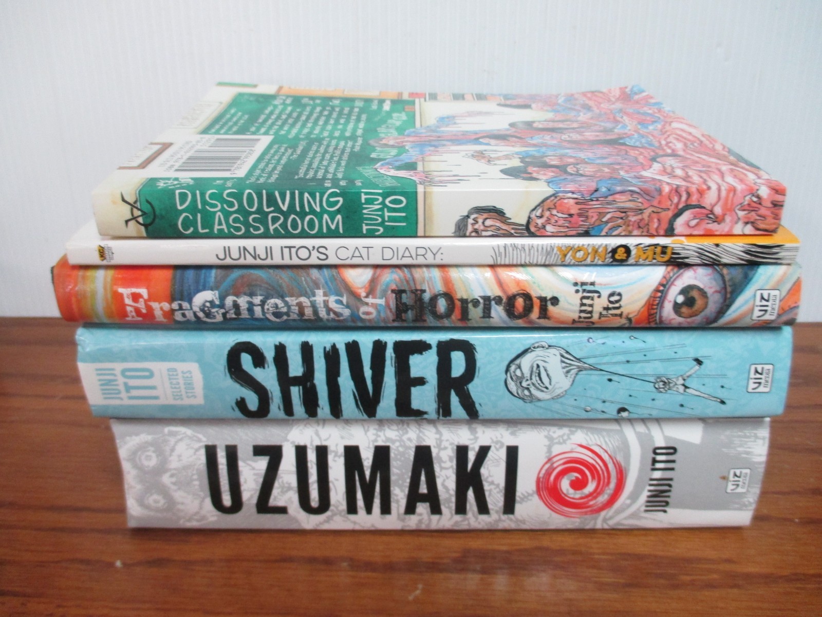 Junji Ito Horror Manga Collection - Lot Of 5 Book Set English Version EXCELLENT