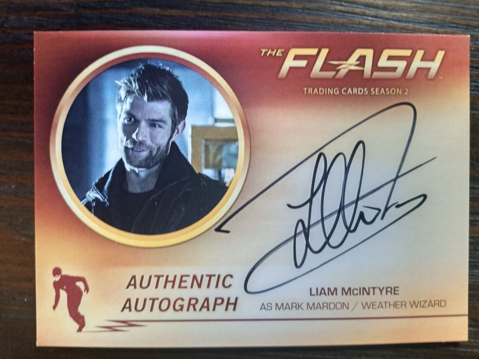 CRZ THE FLASH SEASON 2 LIAM MCINTYRE WEATHER WIZARD AUTO LM SPARTACUS