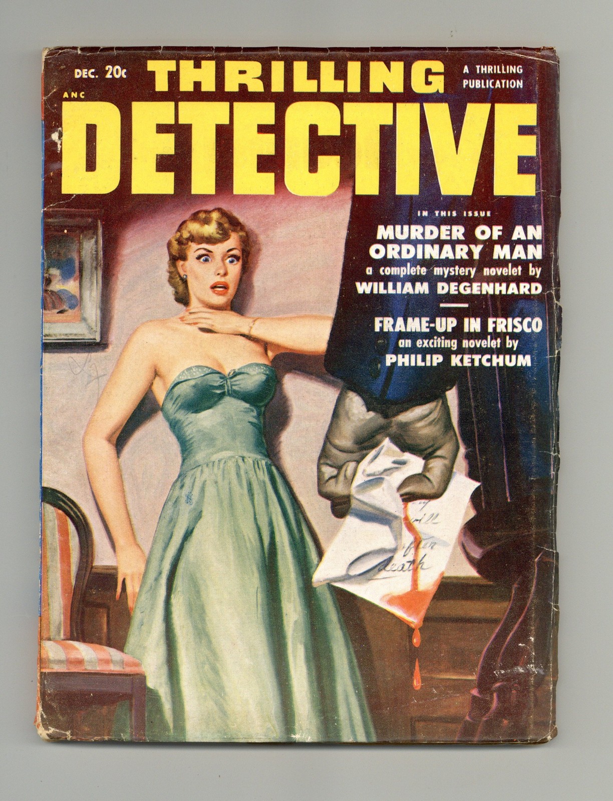 Thrilling Detective Pulp Dec 1950 Vol. 67 #1 VG/FN 5.0