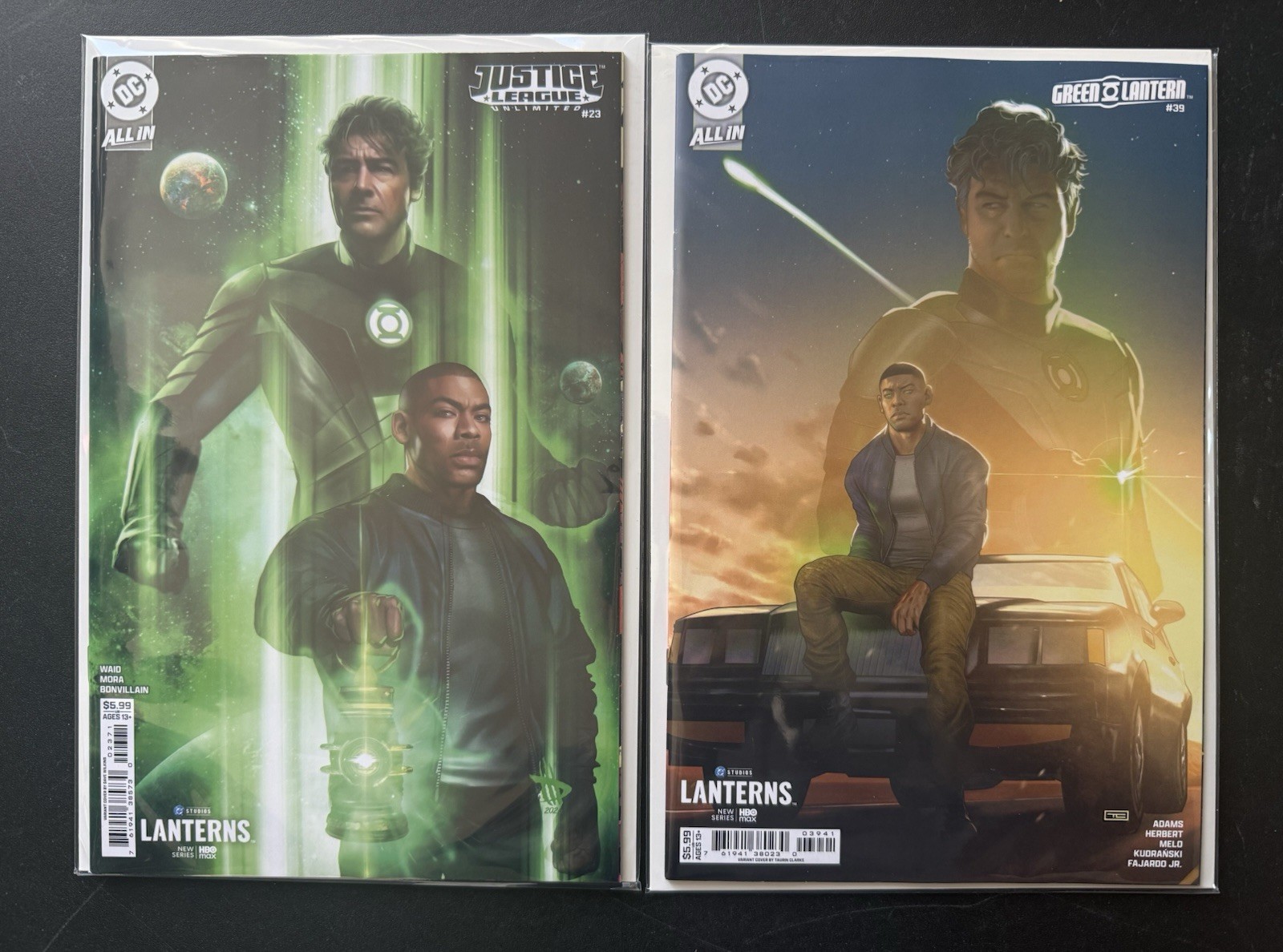Green Lantern #39 D/Justice League Unlimited #23 G  2026 LANTERNS TV SET NM🆙